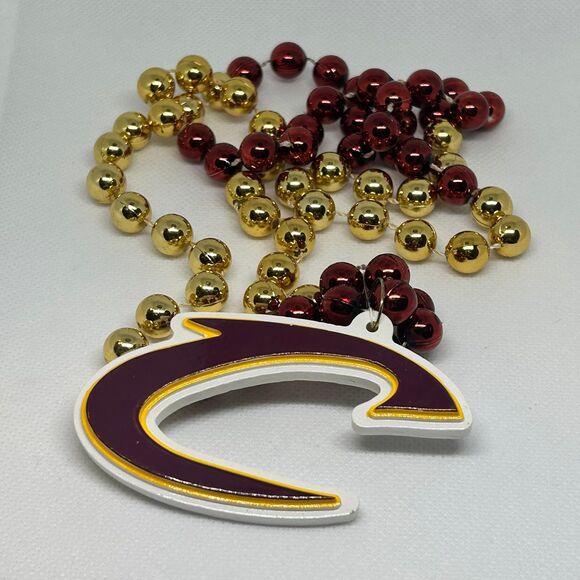 NBA Cleveland Cavaliers Mardi Gras Beads Necklace - Picture 1 of 4